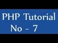 Php tutorials for beginners - 7 - php variables