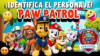 Adivina el Personaje de Patrulla Canina | Paw Patrol | Chase💙 Skye🩷 Marshall❤️Rocky💚 Rubble💛Zuma🧡