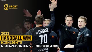 Niederlande fertigen Nordmazedonien ab | SDTV Handball