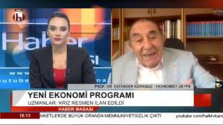 Uzmanlardan korkutan uyarı! Kriz resmen ilan edildi / Ekonomist Esfender Korkmaz