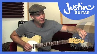 How to Tune Your Guitar To Open D Tuning - Guitar Lesson [ES-032]