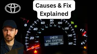 Toyota Check VSC System Light On — Causes and How to Fix It