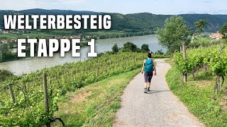 Welterbesteig Etappe 1: Wanderung an der Donau von Krems nach Dürnstein