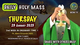 THURSDAY HOLY MASS | 23 JANUARY 2025 | 2ND WEEK IN ORDINARY TIME I by Fr Albert MSFS #holymass #mass