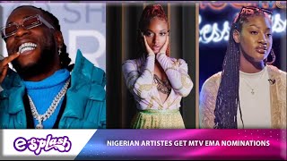 MTV EMA: BurnaBoy, Tems Pick Up Nomination (Full Nomination List)