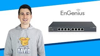 Engenius ECS1008P PoE Switch Review // EnGenius Cloud Switch App Setup