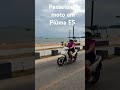 passeio de moto na orla de piúma es.