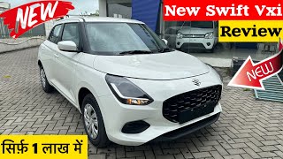 New 2024 Maruti Suzuki Swift Vxi Review | swift 2024 new model | swift facelift 2024 | swift car