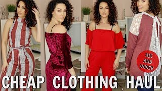 CHEAP CLOTHING TRY ON HAUL | GAMISS | The Glam Belle