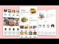 Create A Food Website Design Using | HTML & CSS