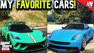 My Top 10 Favorite Vehicles In GTA Online Right Now!