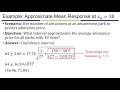 Confidence Intervals, Prediction Intervals, and Residual Analysis