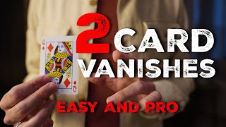 Learn 2 Vanishing Card Tricks! (Easy + Advanced)