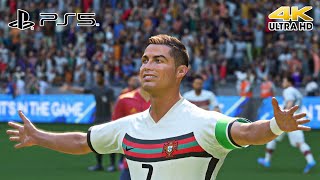 FIFA 22 - Portugal vs Spain - UEFA Nations League 2022 | PS5™ Gameplay [4K 60FPS]