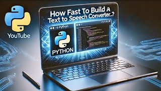 Convert Text to Speech Using Python | Full Tutorial Text to Audio Converter in Python |