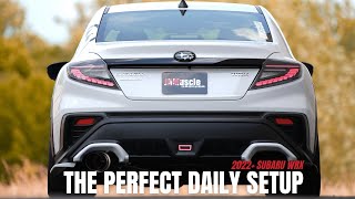 BEST Daily Exhaust Setup for 2022+ VB WRX | UEL HEADER | REV FLY-BY POV