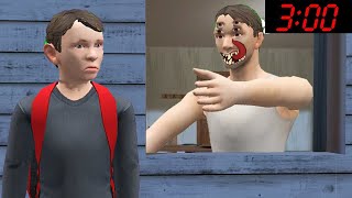 НИКОГДА НЕ ИГРАЙ В СКУЛБОЙ В 3 ЧАСА НОЧИ💀😳 | SchoolBoy Runaway