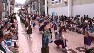 風舞輝～fubuki～　～2014高知よさこい祭り・本祭２日目(帯屋町演舞場)