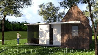 Farmhouse บ้าน 3 ห้องนอน 3 ห้องน้ำ ชั้นเดียว สไตล์โมเดิร์นฟาร์มเฮ้าส์ #แบบบ้าน