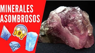 MINERALES con propiedades INCREIBLES Y ASOMBROSAS [Minerales más asombrosos y curiosos]