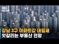 강남 3구 아파트값 내림세…엇갈리는 부동산 전망 / SBS