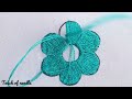 hand embroidery kashmiri stitch for beginners vorat selai kashmiri stitch tutorial ভরাট সেলাই।