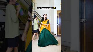 She Ruined My Ora Kannala Dance Video 😭  #Shorts #OraKannala #Tamil