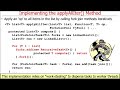 Evaluating the applyAllIter() Java Fork-Join Framework Programming Model