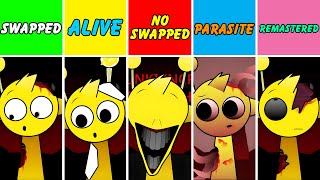 Incredibox Sprunki: All Versions Comparison - Swapped Vs Alive Vs No Swapped Vs Parasite Vs Retake