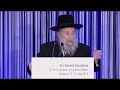 Rabbi David Moshe Lieberman  Chief Rabbi, Shomrei Hadas community, Antwerp, Belgium