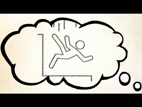 What does it mean when you dream about something falling on you?