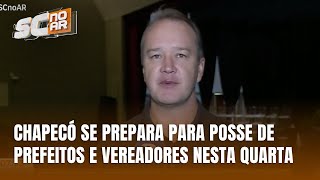 Vereadores, prefeitos e vice-prefeitos tomam posse em Chapecó