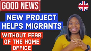 New London project helps migrants in the uk 🇬🇧 without fear of Home Office / Lv bag Ft uubags