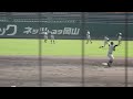 2022.10.2　創志学園vs倉敷工　創志学園のシートノック