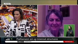 Parliament to set up internal structures