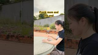 Prank mom and the end #rimiufun