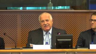 Vaclav Klaus message to EFDD group about communism and EU