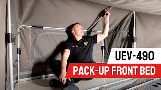 CONQUEROR UEV-490 How To Pack Up The Front Bed | Australian Model