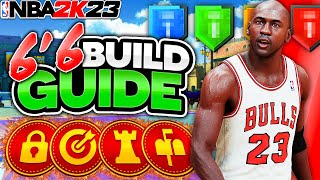 Best Guard Build in NBA 2K23 6'6 Build Guide for Point Guard + Shooting Guard Builds