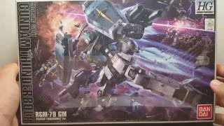 SHOKY REVIEWS: HGUC Gundam Thunderbolt RGM-79 GM