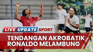 Tendangan Akrobatik Ronaldo Kwateh Melambung, Timnas U-20 Indonesia Gagal Bobol Gawang Moldova