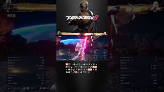 【TEKKEN8】 Raven counter wall  combo 91damage #tekken8 #コンボ #鉄拳8 #レイヴン