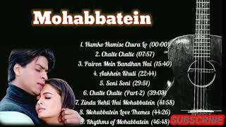 full album lagu Film "Mohabbatein" #laguhindi #musichindiromantic #newmusichindi