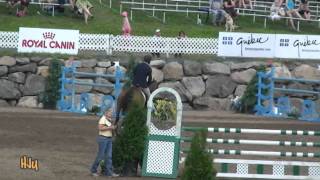 HorseJunkiesUnited.com - Yann Candele and Ariana - Modified Grand Prix Bromont 2011