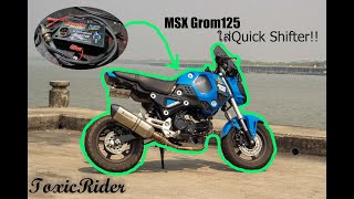 รีวิว Quick Shifter ใส่บน MSXGrom!!!