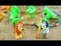 bluey take care of a baby lesson for kids pretend play with bluey toys