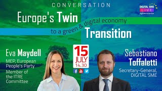 DIGITAL SME Live: Europe’s Twin Transition to a Sustainable & Digital Economy