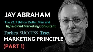 Jay Abraham's Marketing Principle (Part 1)