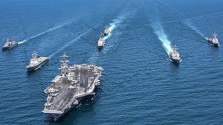 Strong Message To North Korea: US Aircraft Carrier USS Carl Vinson Drills With S. Korean Navy