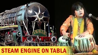 Sound of Steam Engine on Tabla | Anuradha Pal